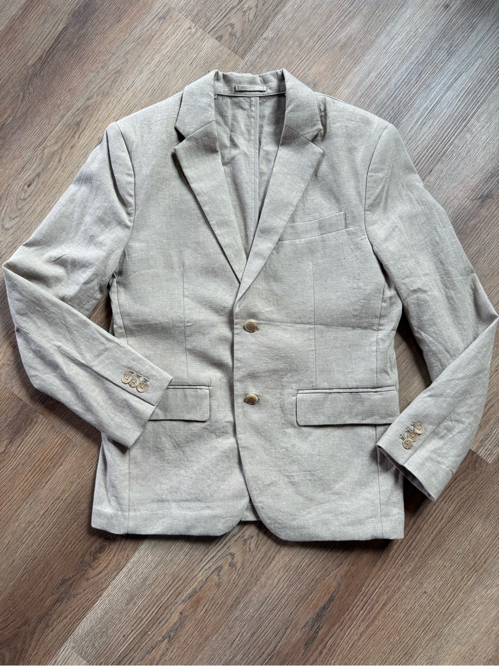 Old Navy Men's Light Tan Shirt Jacket